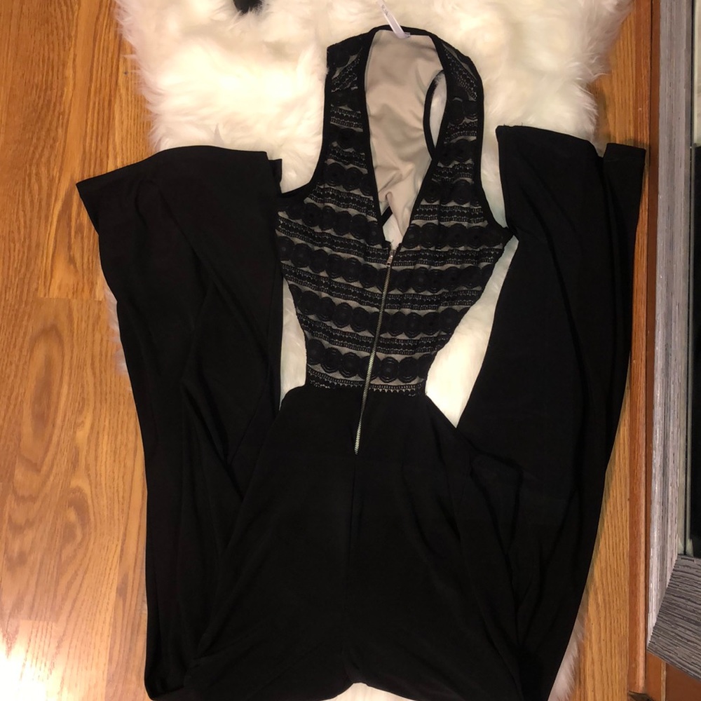 Black jumpsuit